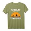 Zombie Halloween 2020 Jungen Kinder Kostüm Chillin Zombies - Klassisch geschnittenes T-Shirt für gruselige Halloween-Feiern
