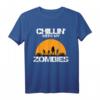 Zombie Halloween 2020 Jungen Kinder Kostüm Chillin Zombies - Klassisch geschnittenes T-Shirt für gruselige Halloween-Feiern