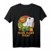 Kinder Trick Rawr Treat Ghost Dinosaur Trex T-Shirt – Last-Minute Halloween Kostüm für Jungen & Kleinkinder