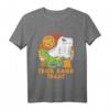 Kinder Trick Rawr Treat Ghost Dinosaur Trex T-Shirt – Last-Minute Halloween Kostüm für Jungen & Kleinkinder