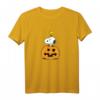 HapDeer Halloween Snoopy Woodstock Pumpkin T-Shirt - Lizenziertes Cartoon Design für Fans & Feierlichkeiten