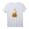 HapDeer Halloween Snoopy Woodstock Pumpkin T-Shirt - Lizenziertes Cartoon Design für Fans & Feierlichkeiten