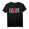 Loser Lover Horrorfilm Gruselpaar Halloween T-Shirt – Perfektes Geschenk für Familie, Freunde & Paare zu Halloween, Weihnachten & Geburtstagen