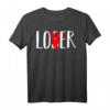 Loser Lover Horrorfilm Gruselpaar Halloween T-Shirt – Perfektes Geschenk für Familie, Freunde & Paare zu Halloween, Weihnachten & Geburtstagen