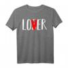 Loser Lover Horrorfilm Gruselpaar Halloween T-Shirt – Perfektes Geschenk für Familie, Freunde & Paare zu Halloween, Weihnachten & Geburtstagen