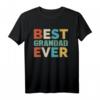 Retro-Stil Großvater Geschenk - Best Grandad Ever T-Shirt für Geburtstag, Weihnachten, Thanksgiving & besondere Anlässe