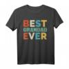 Retro-Stil Großvater Geschenk - Best Grandad Ever T-Shirt für Geburtstag, Weihnachten, Thanksgiving & besondere Anlässe