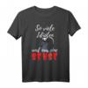 Lustiges Halloween Kostüm T-Shirt mit Sensenmann Design – Ironisches Geschenk für Gruselpartys, Menschenhasser & Humorliebhaber
