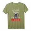 Lustiges Halloween Kostüm T-Shirt mit Sensenmann Design – Ironisches Geschenk für Gruselpartys, Menschenhasser & Humorliebhaber