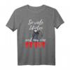 Lustiges Halloween Kostüm T-Shirt mit Sensenmann Design – Ironisches Geschenk für Gruselpartys, Menschenhasser & Humorliebhaber