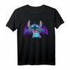 HapDeer Stitch Halloween Bat Costume T-Shirt – Festliches Disney & Halloween Design für Männer, Frauen, Kinder