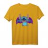 HapDeer Stitch Halloween Bat Costume T-Shirt – Festliches Disney & Halloween Design für Männer, Frauen, Kinder