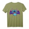 HapDeer Stitch Halloween Bat Costume T-Shirt – Festliches Disney & Halloween Design für Männer, Frauen, Kinder
