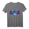 HapDeer Stitch Halloween Bat Costume T-Shirt – Festliches Disney & Halloween Design für Männer, Frauen, Kinder