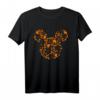 HapDeer Mickey Mouse Halloween Silhouette T-Shirt – Official Merchandise für Männer, Frauen, Jungen und Mädchen