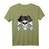 HapDeer Piraten T-Shirt mit Totenschädel - Lustiges Piraten Party Shirt für Halloween und Piratenfans