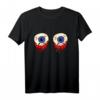 Zombie Eyeball Bloody Halloween T-Shirt – Gruselige Zombie Kostümidee für Halloween Partys & Spooky Season
