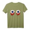 Zombie Eyeball Bloody Halloween T-Shirt – Gruselige Zombie Kostümidee für Halloween Partys & Spooky Season
