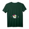 Damen Schwangerschaft Halloween T-Shirt - Lustiges Baby Peek Shirt für werdende Mütter, perfekt für Halloween & Baby Shower Geschenke