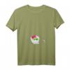 Damen Schwangerschaft Halloween T-Shirt - Lustiges Baby Peek Shirt für werdende Mütter, perfekt für Halloween & Baby Shower Geschenke