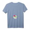 Damen Schwangerschaft Halloween T-Shirt - Lustiges Baby Peek Shirt für werdende Mütter, perfekt für Halloween & Baby Shower Geschenke