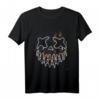 Horror scary mask Halloween Party T-Shirt mit Purge Look – Lustiges Horror Masken-Shirt für Fans, Halloween, Geburtstag & Weihnachten