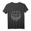 Horror scary mask Halloween Party T-Shirt mit Purge Look – Lustiges Horror Masken-Shirt für Fans, Halloween, Geburtstag & Weihnachten