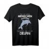 Mein Menschen Kostüm Bin ich ein Delfin - Halloween Outfit T-Shirt für Familie und Freunde, klassisch geschnitten, perfektes Geschenk