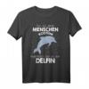 Mein Menschen Kostüm Bin ich ein Delfin - Halloween Outfit T-Shirt für Familie und Freunde, klassisch geschnitten, perfektes Geschenk