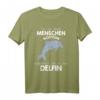 Mein Menschen Kostüm Bin ich ein Delfin - Halloween Outfit T-Shirt für Familie und Freunde, klassisch geschnitten, perfektes Geschenk