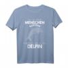 Mein Menschen Kostüm Bin ich ein Delfin - Halloween Outfit T-Shirt für Familie und Freunde, klassisch geschnitten, perfektes Geschenk
