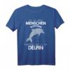 Mein Menschen Kostüm Bin ich ein Delfin - Halloween Outfit T-Shirt für Familie und Freunde, klassisch geschnitten, perfektes Geschenk