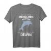 Mein Menschen Kostüm Bin ich ein Delfin - Halloween Outfit T-Shirt für Familie und Freunde, klassisch geschnitten, perfektes Geschenk