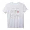 Lustiges Heart Rib Cage X-Ray Skeleton T-Shirt für Halloween & Valentinstag - Vintage MRI Design für Kinder und Erwachsene