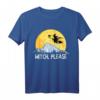 Witch Please Lustiges Sarkastisches Halloween T-Shirt mit Vollmond und Besen - Perfekt für Halloween-Partys und Hexenfans