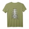 Skeleton Brust Brustkorb Knochen Halloween T-Shirt - Unheimliches Spooky Rock Monster Motiv für Halloween & Grusel-Events