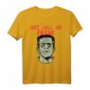 Frankenstein Halloween T-Shirt – Lustiges Monster Horror Shirt mit Schrauben, leuchtenden Augen & Blitzen für Partys, Alltag & Sport