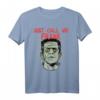 Frankenstein Halloween T-Shirt – Lustiges Monster Horror Shirt mit Schrauben, leuchtenden Augen & Blitzen für Partys, Alltag & Sport