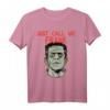 Frankenstein Halloween T-Shirt – Lustiges Monster Horror Shirt mit Schrauben, leuchtenden Augen & Blitzen für Partys, Alltag & Sport