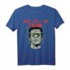 Frankenstein Halloween T-Shirt – Lustiges Monster Horror Shirt mit Schrauben, leuchtenden Augen & Blitzen für Partys, Alltag & Sport