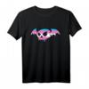 Transgender Fledermaus Vampir Totenkopf Gothic Halloween T-Shirt – Trans Pride Design, Perfektes Geschenk für Transgender, HRT & Gothic-Liebhaber
