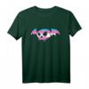 Transgender Fledermaus Vampir Totenkopf Gothic Halloween T-Shirt – Trans Pride Design, Perfektes Geschenk für Transgender, HRT & Gothic-Liebhaber