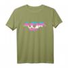 Transgender Fledermaus Vampir Totenkopf Gothic Halloween T-Shirt – Trans Pride Design, Perfektes Geschenk für Transgender, HRT & Gothic-Liebhaber