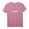 Transgender Fledermaus Vampir Totenkopf Gothic Halloween T-Shirt – Trans Pride Design, Perfektes Geschenk für Transgender, HRT & Gothic-Liebhaber