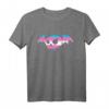 Transgender Fledermaus Vampir Totenkopf Gothic Halloween T-Shirt – Trans Pride Design, Perfektes Geschenk für Transgender, HRT & Gothic-Liebhaber