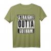 Straight Outta Gotham New York Halloween Weihnachten Fledermaus Geschenk T-Shirt - Perfekt für Batman-Fans und Gotham City Liebhaber