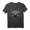 Lustiges Waschbär Gesicht Kostüm – Witziges Halloween Fasching Kostüm für Damen, Herren & Kinder, Last-minute Party Outfit & Geschenk