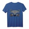 Lustiges Waschbär Gesicht Kostüm – Witziges Halloween Fasching Kostüm für Damen, Herren & Kinder, Last-minute Party Outfit & Geschenk