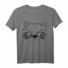 Lustiges Waschbär Gesicht Kostüm – Witziges Halloween Fasching Kostüm für Damen, Herren & Kinder, Last-minute Party Outfit & Geschenk