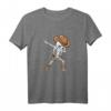 Dabbing Skelett Cowboyhut Halloween Kinder T-Shirt – Lustiges und cooles Kostüm für Halloween, Geburtstage, Abschlussfeiern & Weihnachten